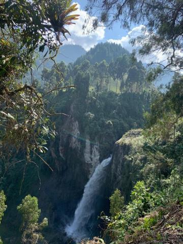 Hostal La Laguna Villamaría エクステリア 写真
