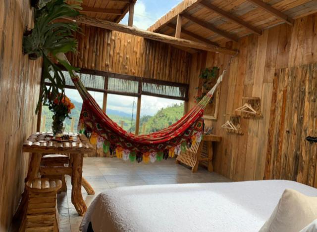 Hostal La Laguna Villamaría エクステリア 写真